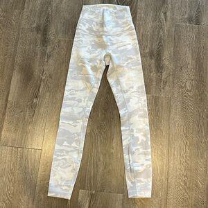 Lululemon white camo leggings